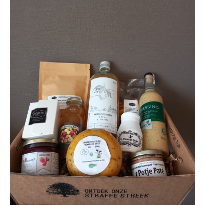 Alcoholvrije geschenkmand