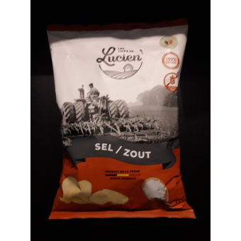 Lucien chips zout 125g