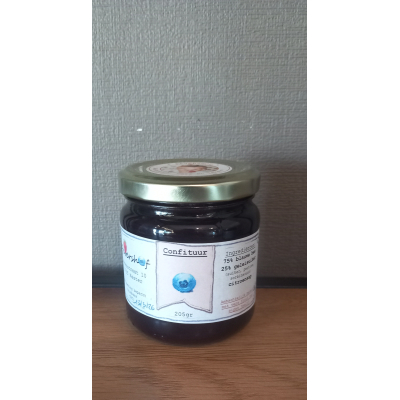 confituur blauwe bessen 205g 
