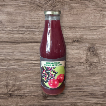 Appel-vlierbessensap 75cl