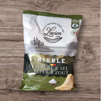Chips peper &zout 125g