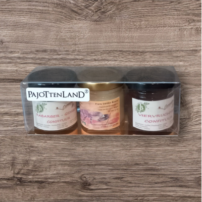  set 2+1 mini potjes ontbijt