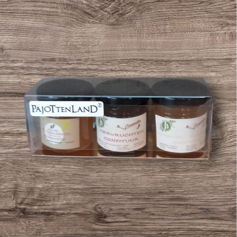 confituur set 3 mini-potjes