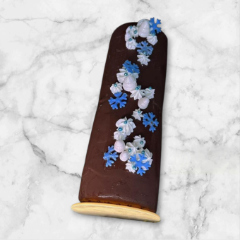 ijsbuche nr 5  - 8 personen vanille chocolade