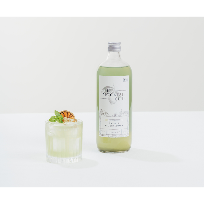 MOCKTAILCLUB Elderflower &Basilicum