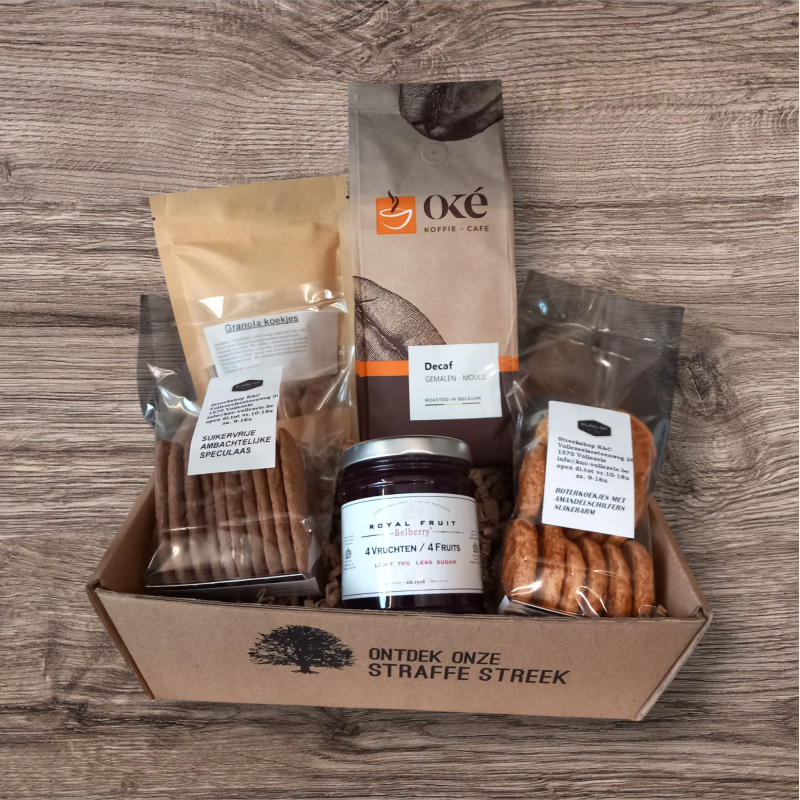 geschenkmand suikerverlaagd